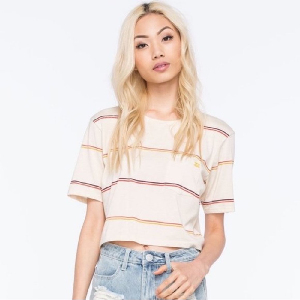 Billabong ‘Sheer Luck’ Cropped Tee